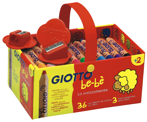 Lápices Giotto Be-be Kit Escolar 36 Unidades