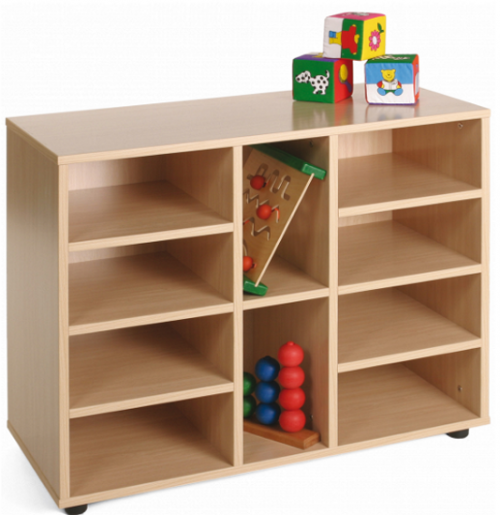 Mueble  bajo con 10 Casillas