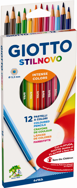 Lápices de colores Giotto Stilnovo